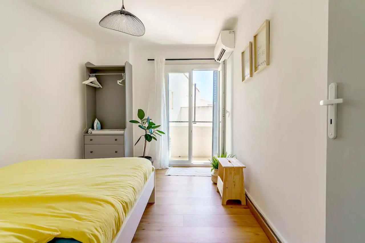 Appartement entièrement rénové, ensoleillé, à 3mn de la Gare St Charles, avec la vue sur Notre-Dame de la Garde Marselha Exterior foto
